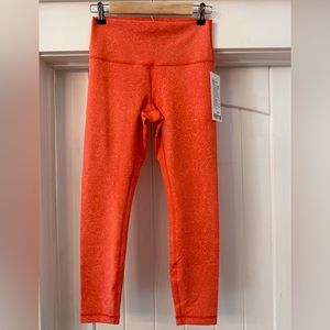 Lululemon Wunder Train HR Tight 25” size 8